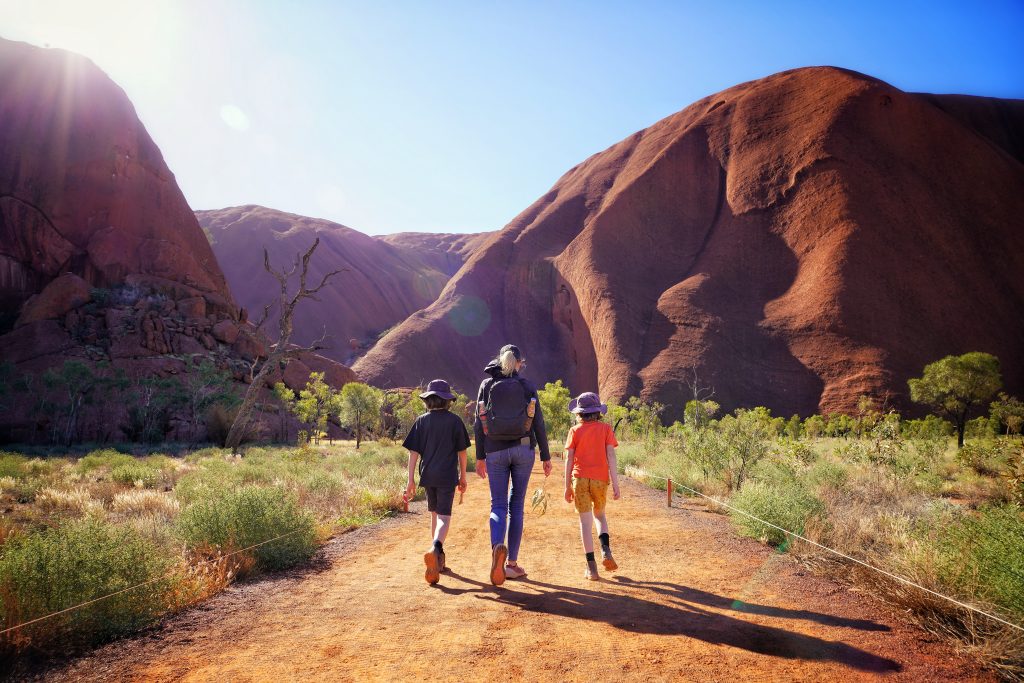 An adventurous Uluru Itinerary is sure to include the 10km Uluru Base Walk